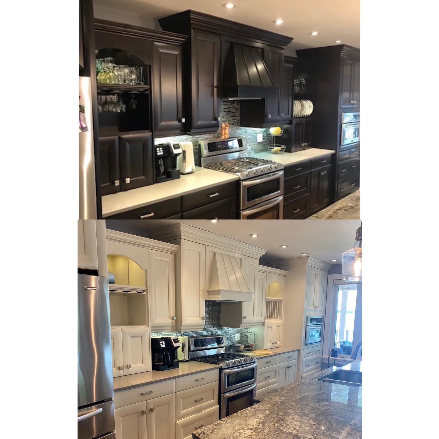 before & after kitchen